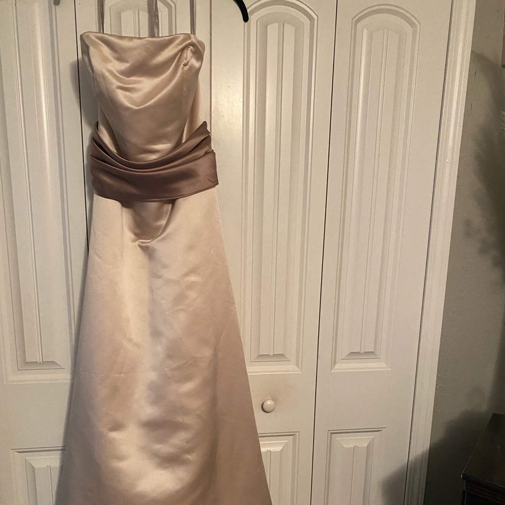 Wedding bridesmaid or prom dress